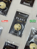 Aramith Tournament Black Cue Ball 6 Dot logo