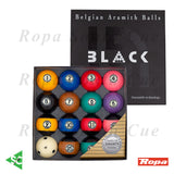 Aramith Tournament Black Billiard Ball Set with Duramith™ Technology