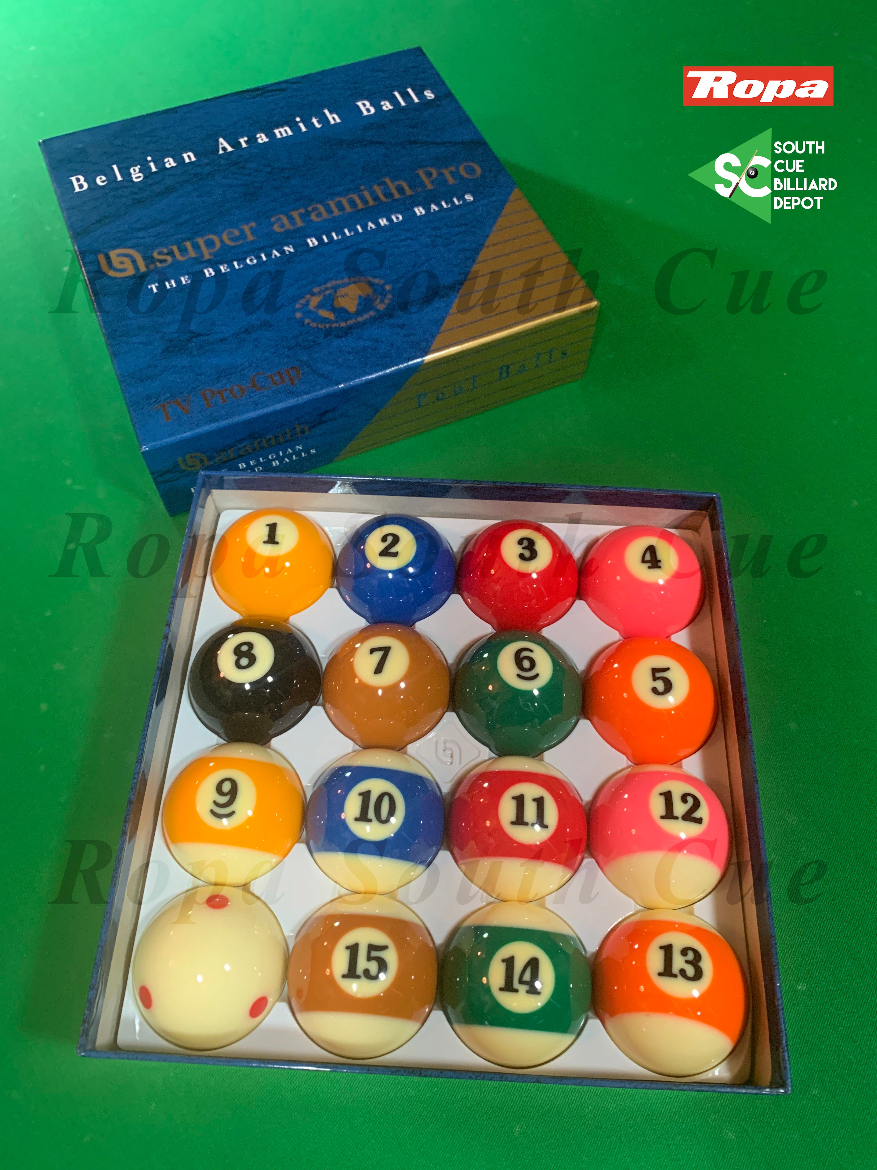 Super Aramith TV Pro Billiard Ball Set