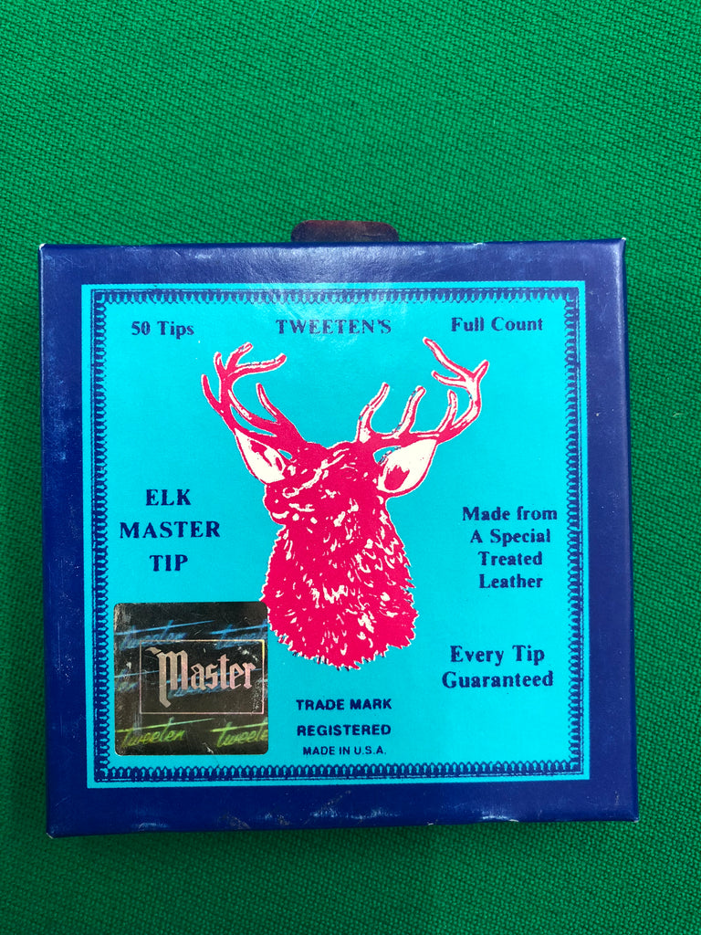 TWEENTEN Elk Master Cue Tips – Embouts De Queue De Billard En Cuir Naturel, Différentes Tailles Et Quantités