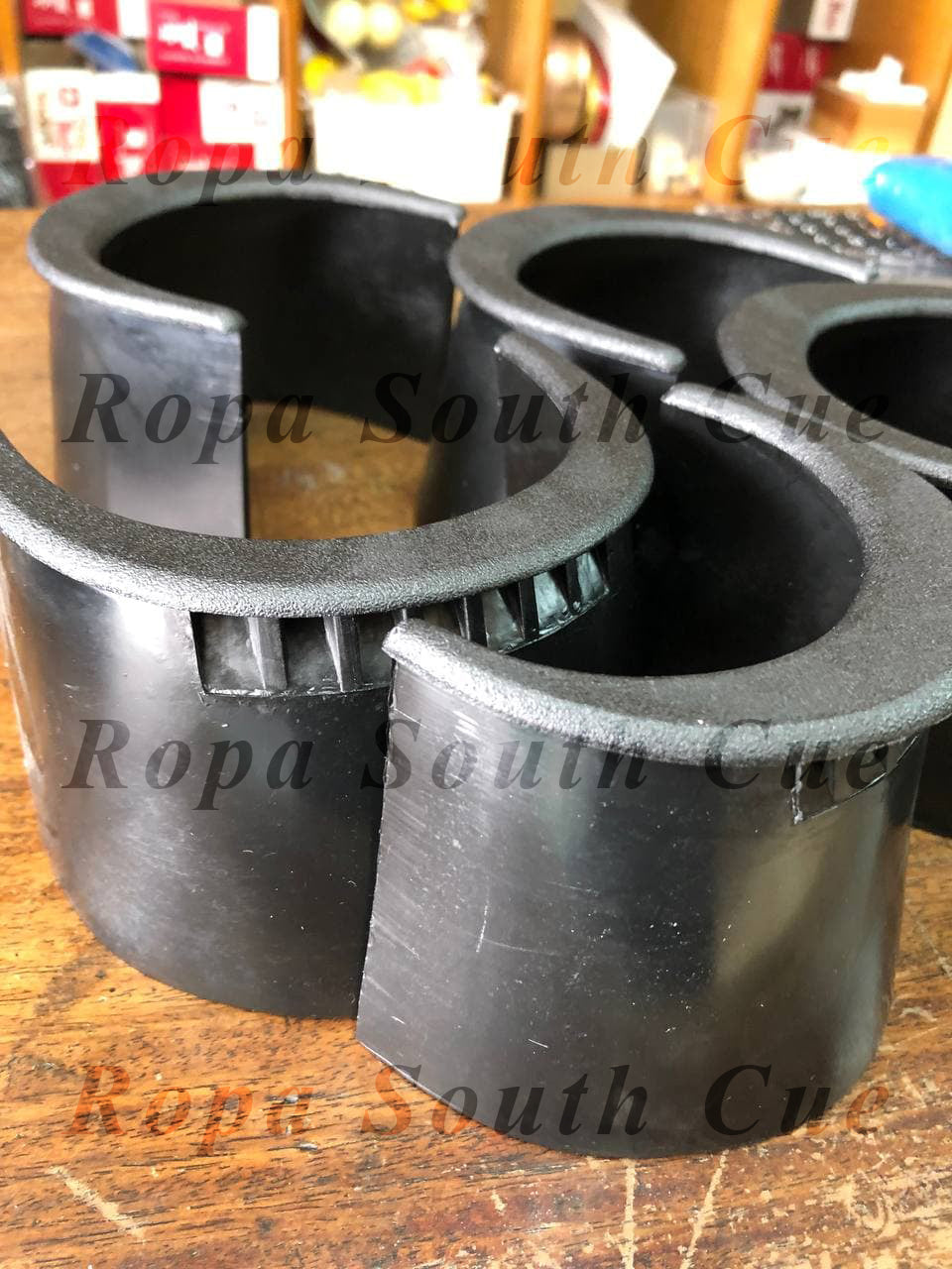 Billiard Leather Pocket  + Collar - [SET]